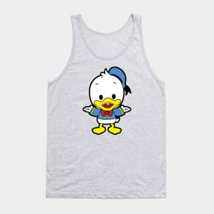 Donald Duck Chibi Tank Top